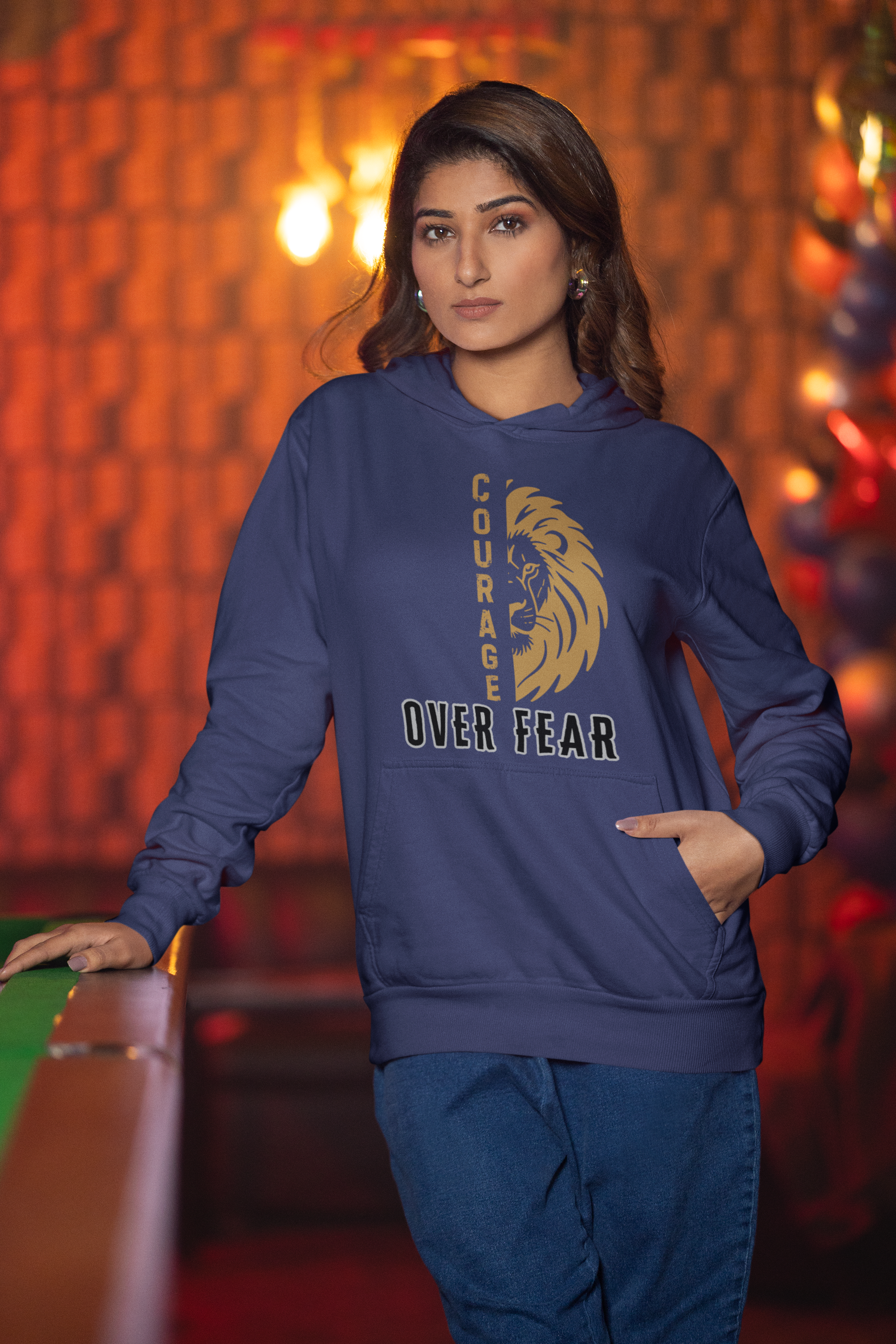 Courage Over Fear - Unisex Hoodie