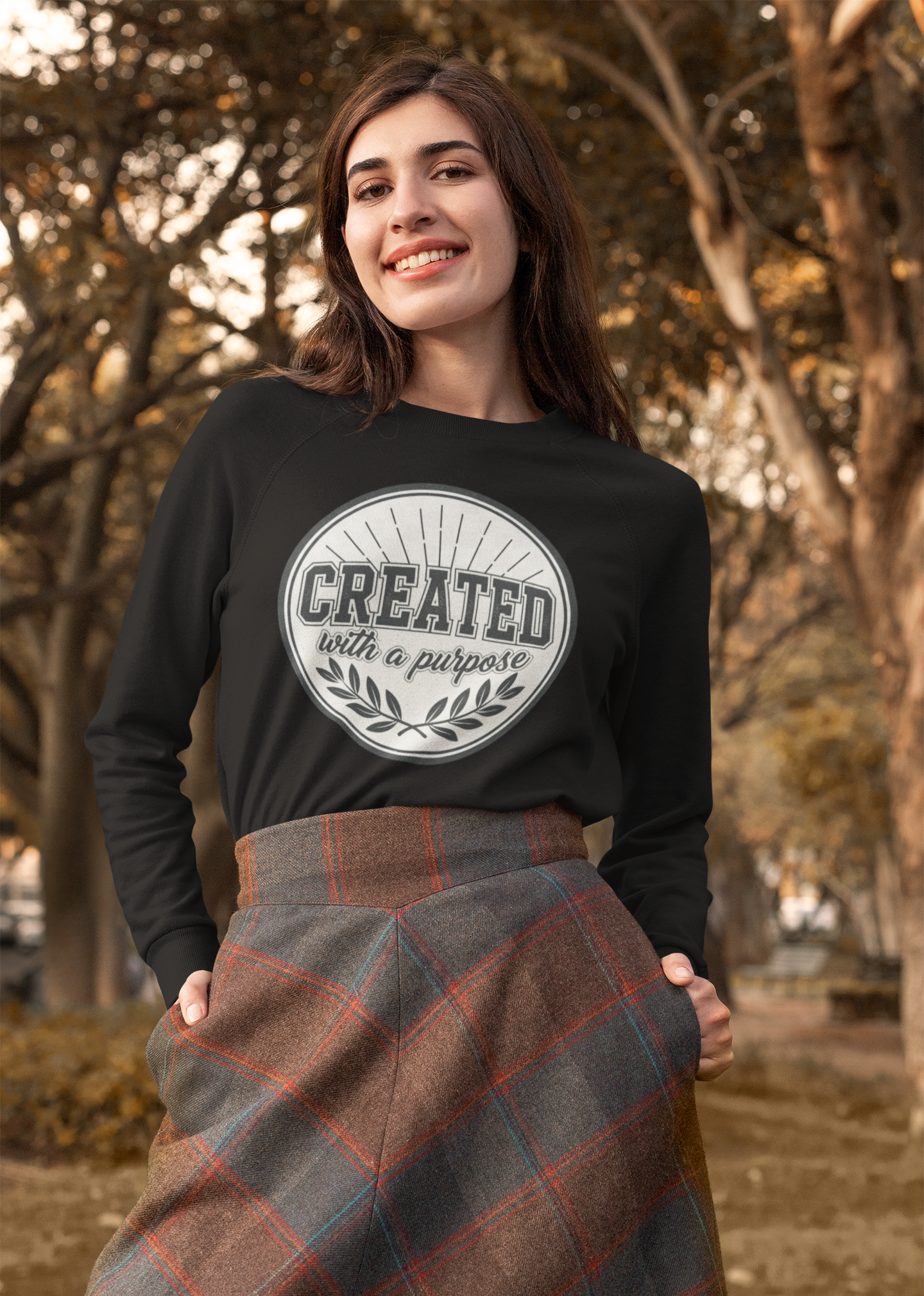 Created With a Purpose - Unisex Sweatshirt