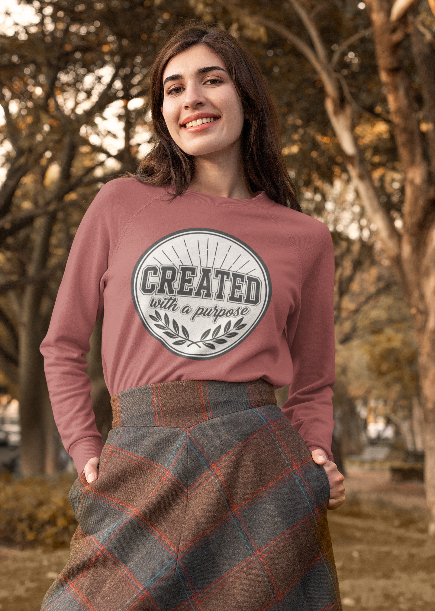 Created With a Purpose - Unisex Sweatshirt