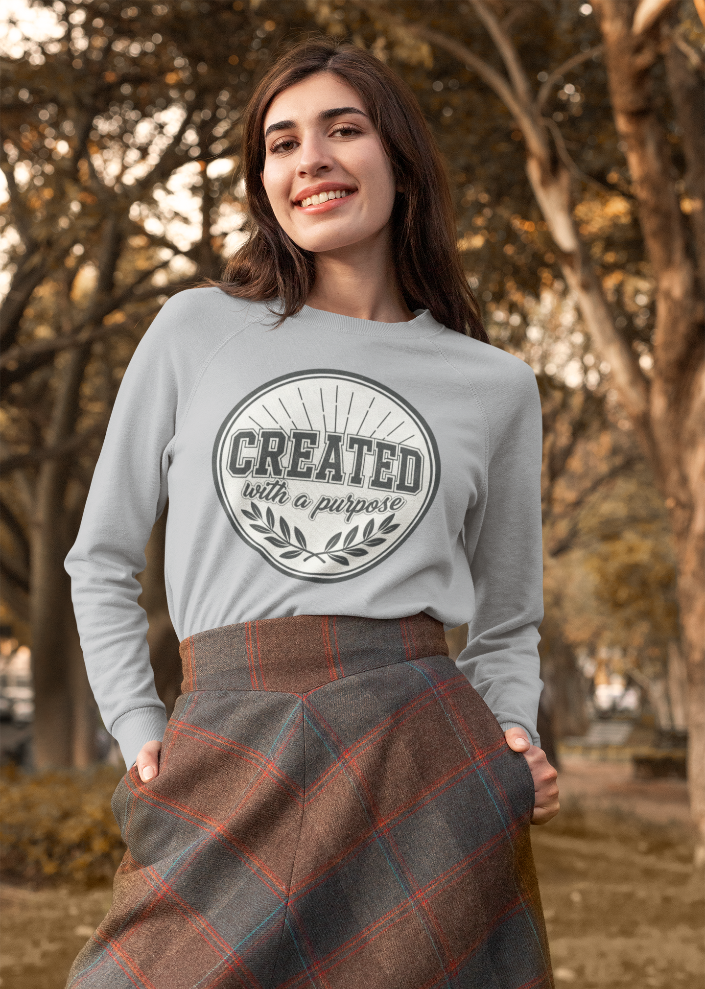 Created With a Purpose - Unisex Sweatshirt