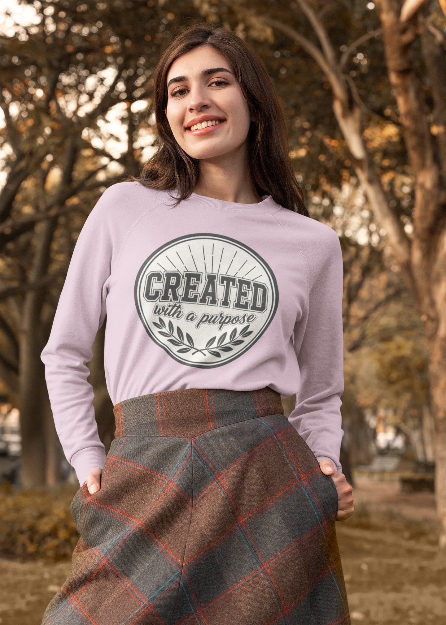 Created With a Purpose - Unisex Sweatshirt