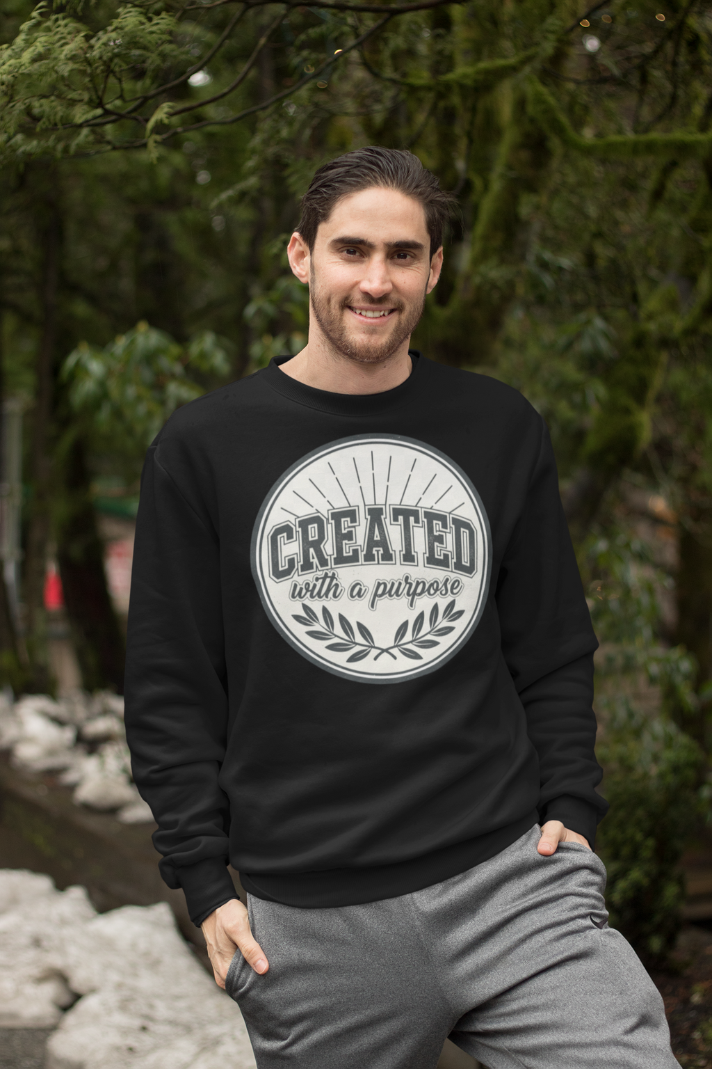 Created With a Purpose - Unisex Sweatshirt