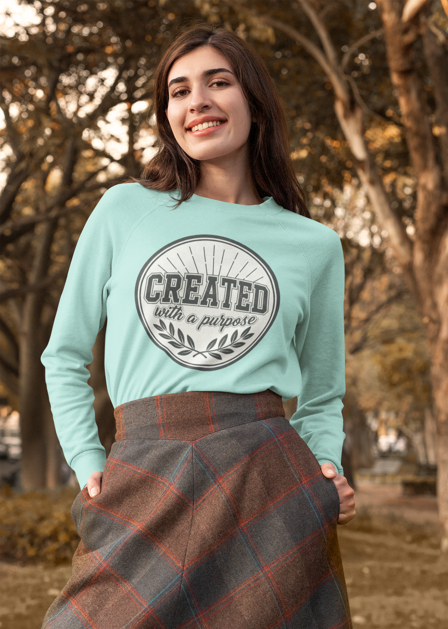 Created With a Purpose - Unisex Sweatshirt