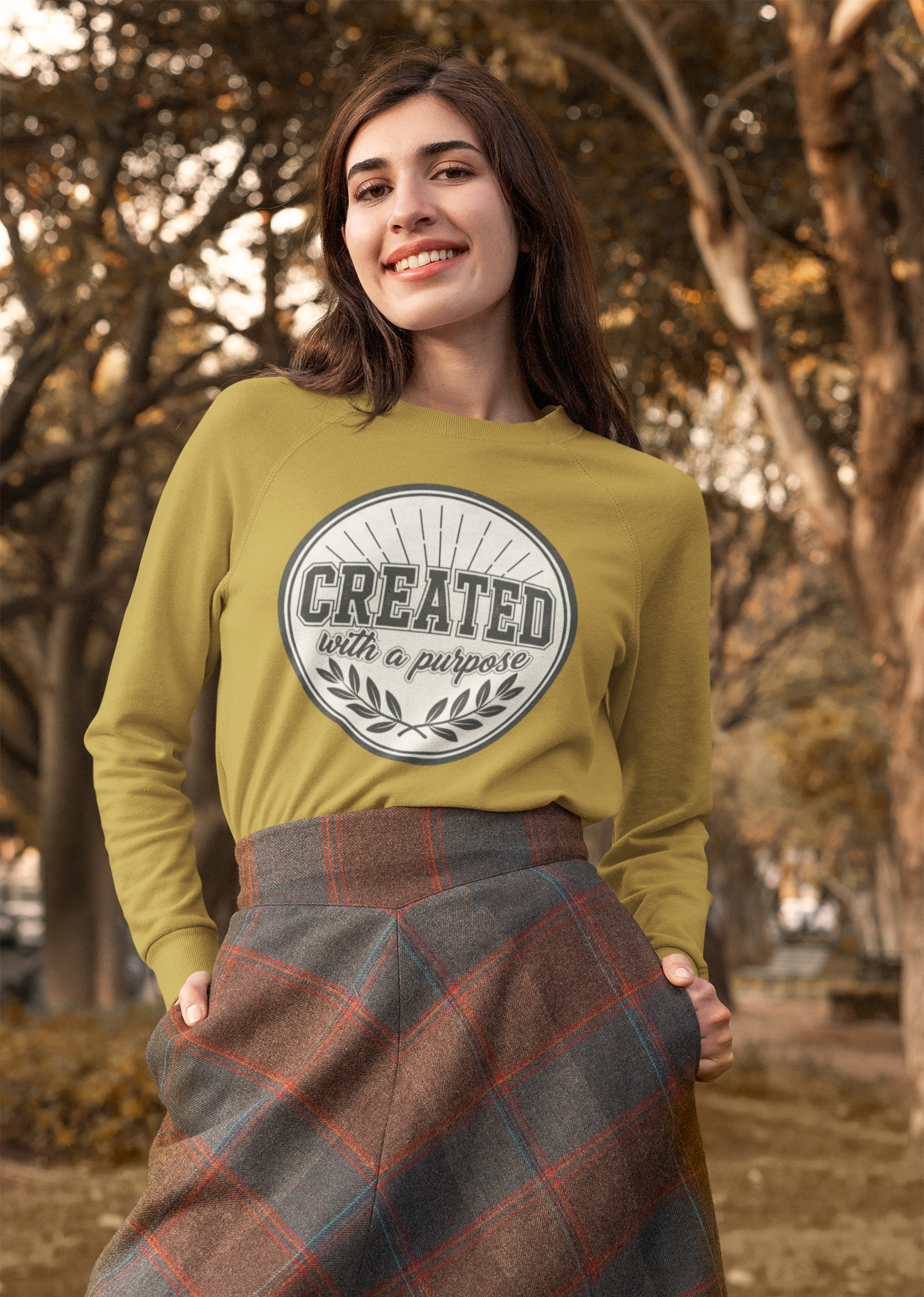 Created With a Purpose - Unisex Sweatshirt