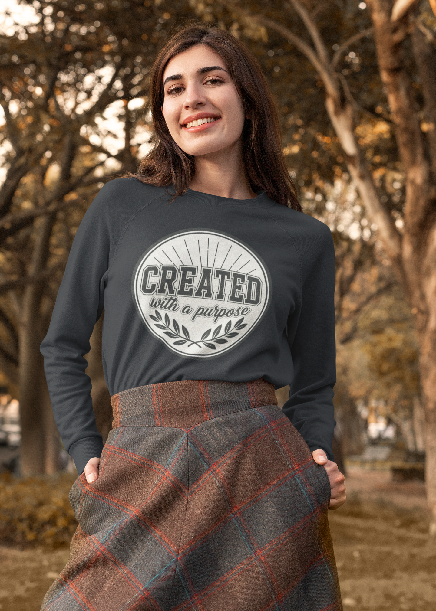 Created With a Purpose - Unisex Sweatshirt