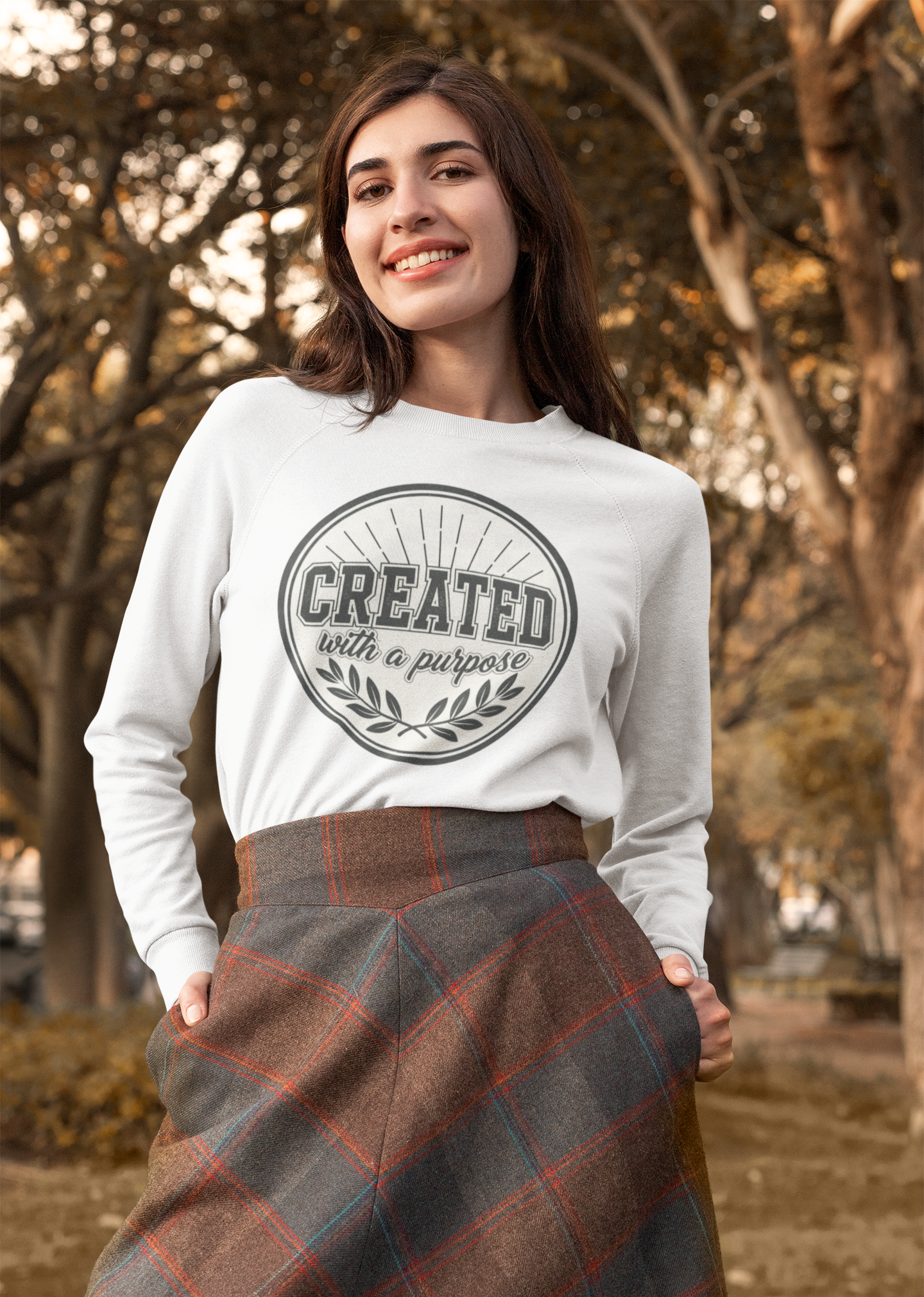 Created With a Purpose - Unisex Sweatshirt