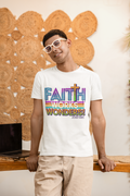 Faith Works Wonders - Unisex Supima T-Shirt