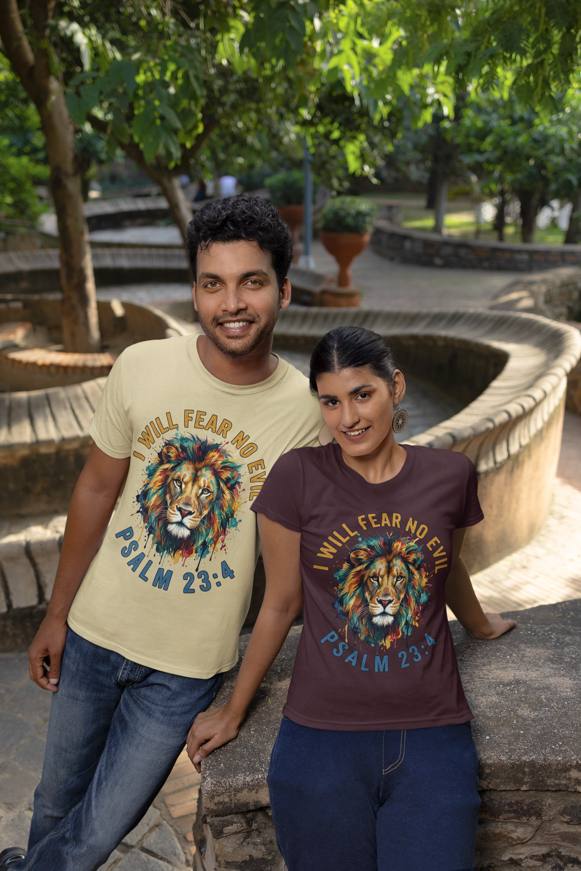 I Will Fear No Evil - Unisex Supima T-Shirt