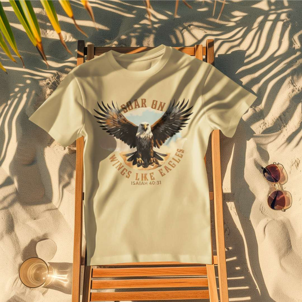 Soar On Wings Like Eagles - Unisex Supima T-Shirt