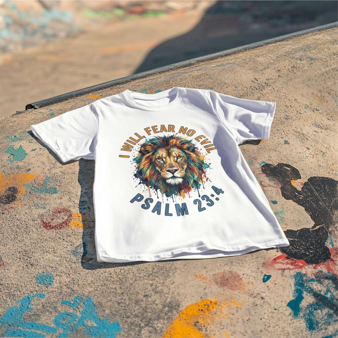 I Will Fear No Evil - Unisex Supima T-Shirt