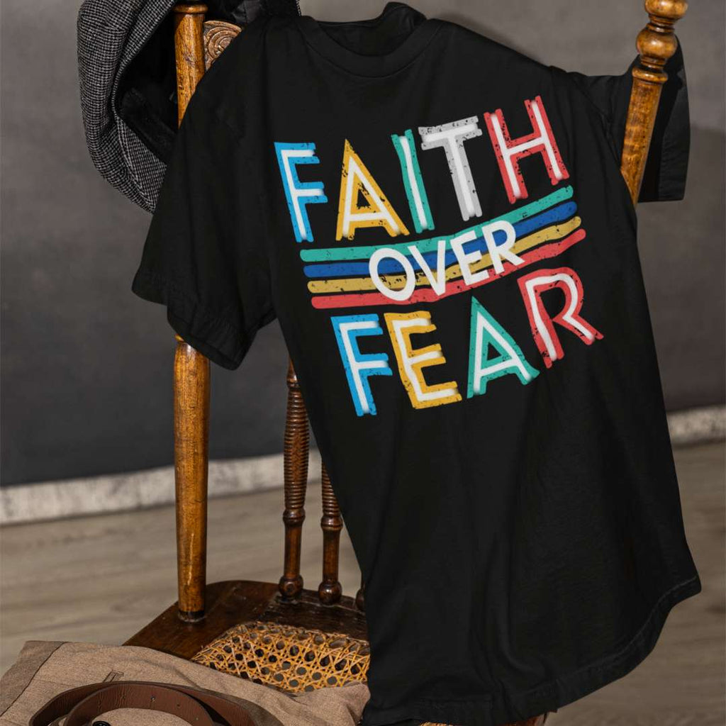 Faith Over Fear - Unisex Supima T-Shirt