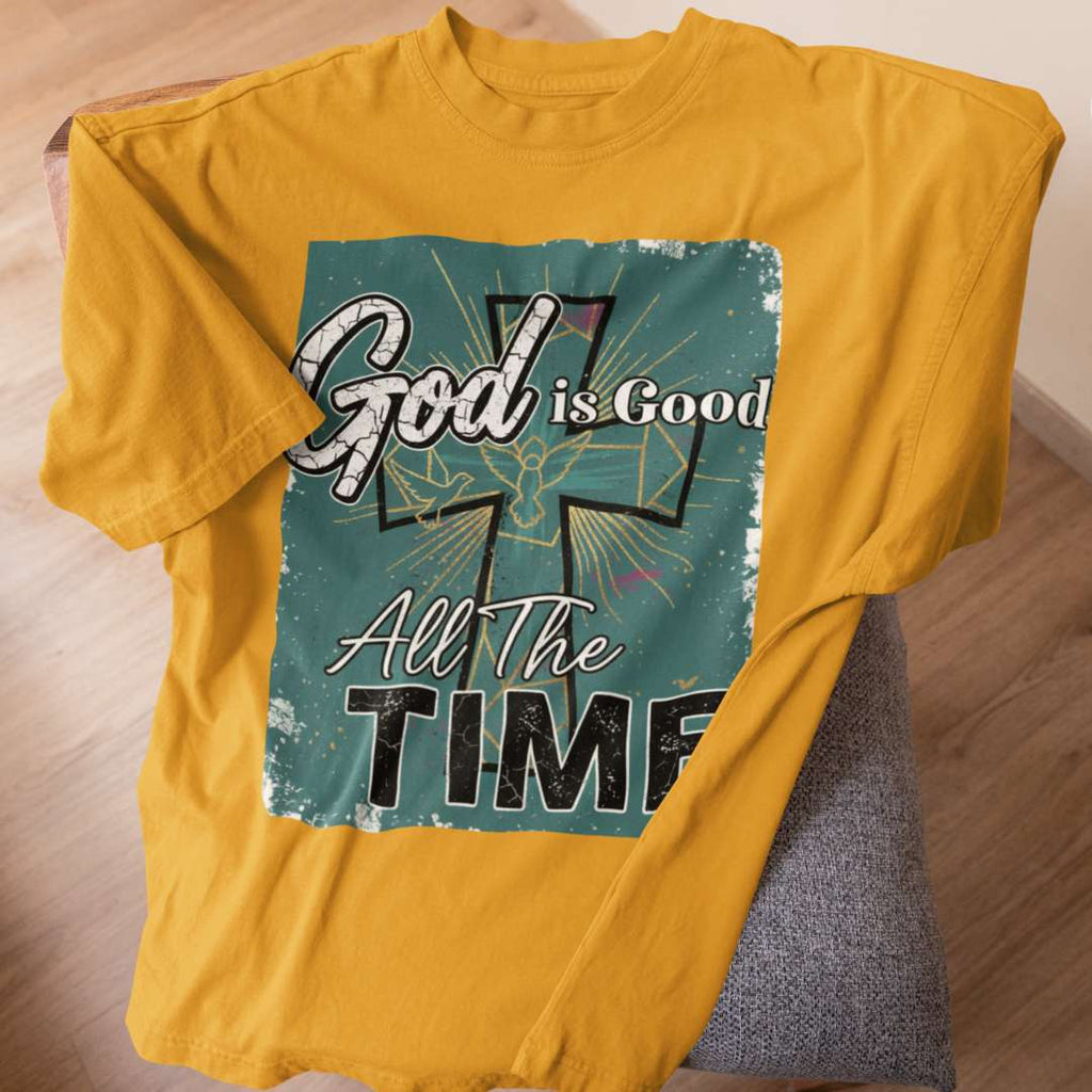 God is Good All the Time - D2 - Unisex Oversized Classic T-Shirt