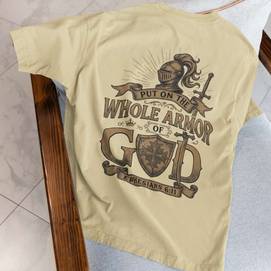 Put On the Whole Armor - Unisex Supima T-Shirt