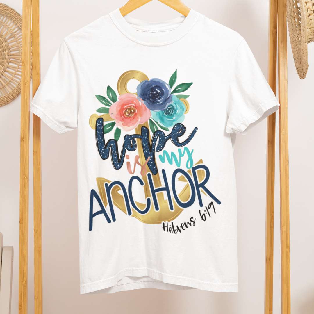 Hope is My Anchor - Unisex Supima T-Shirt