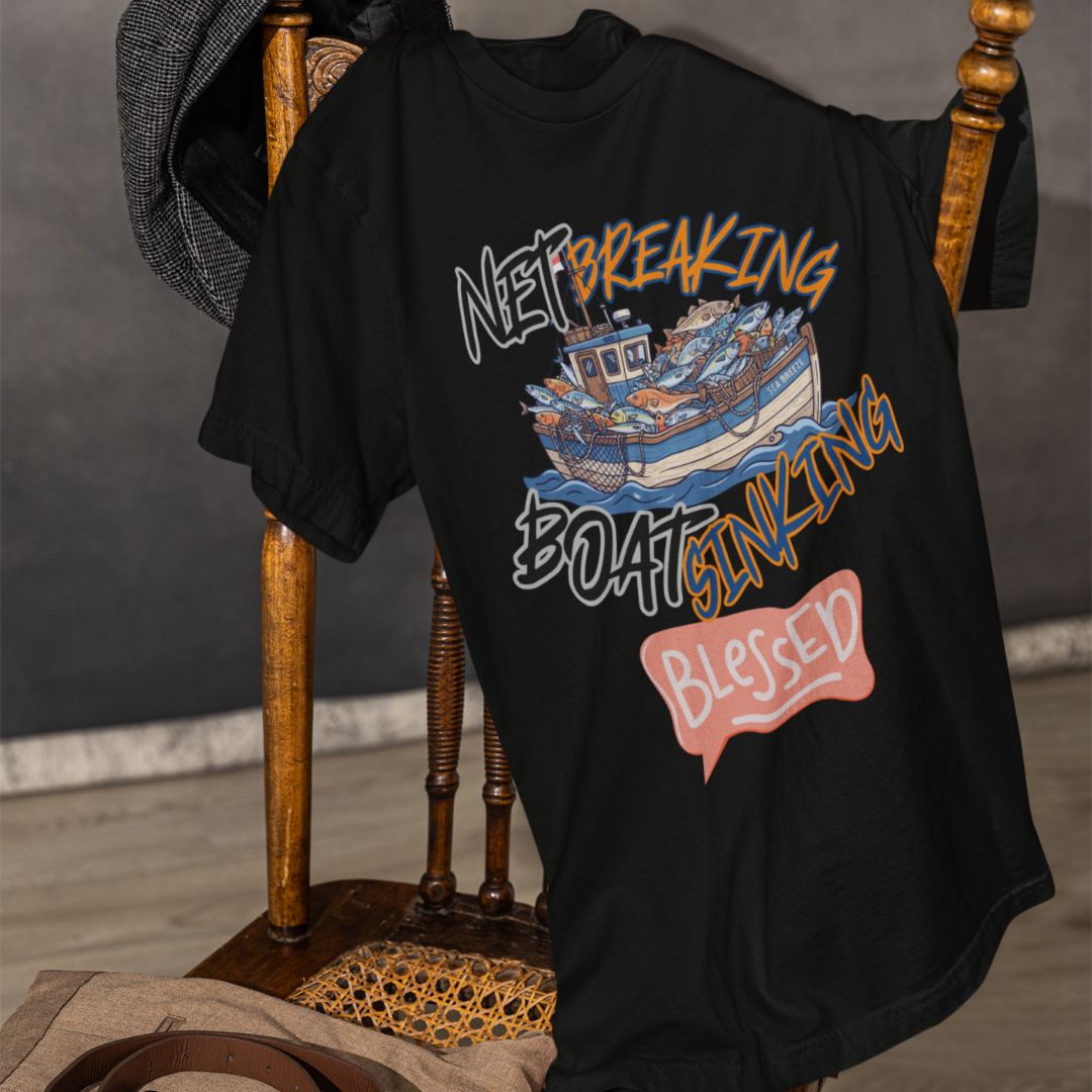 Net Breaking Boat Sinking - Unisex Oversized Classic T-Shirt