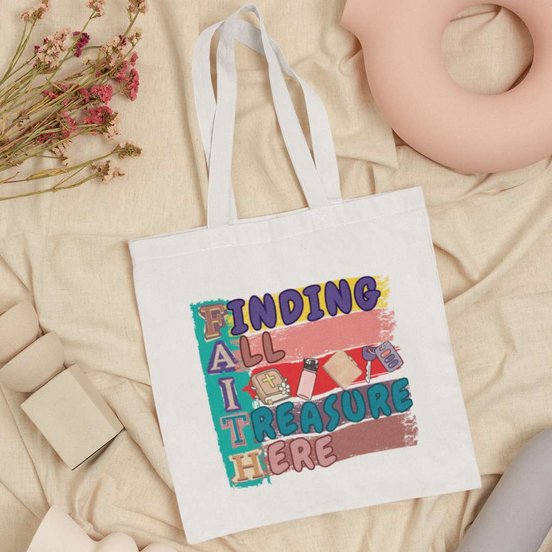 FAITH - Essential Signature Tote Bag (with Zipper)