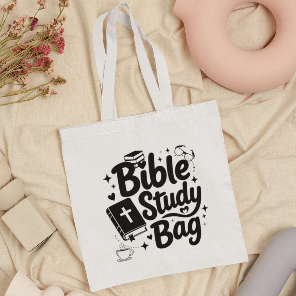 Bible Study Bag D1 - Essential Signature Tote Bag (with Zipper)