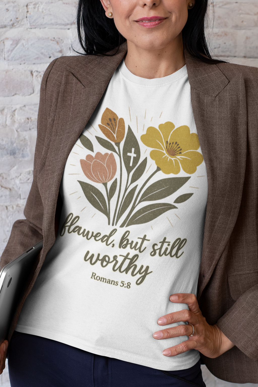 Flawed but Still Worthy - Women's Classic T-Shirt