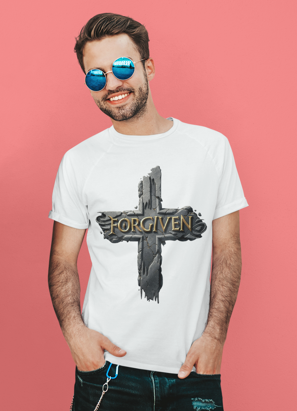 Forgiven - Unisex Supima T-Shirt