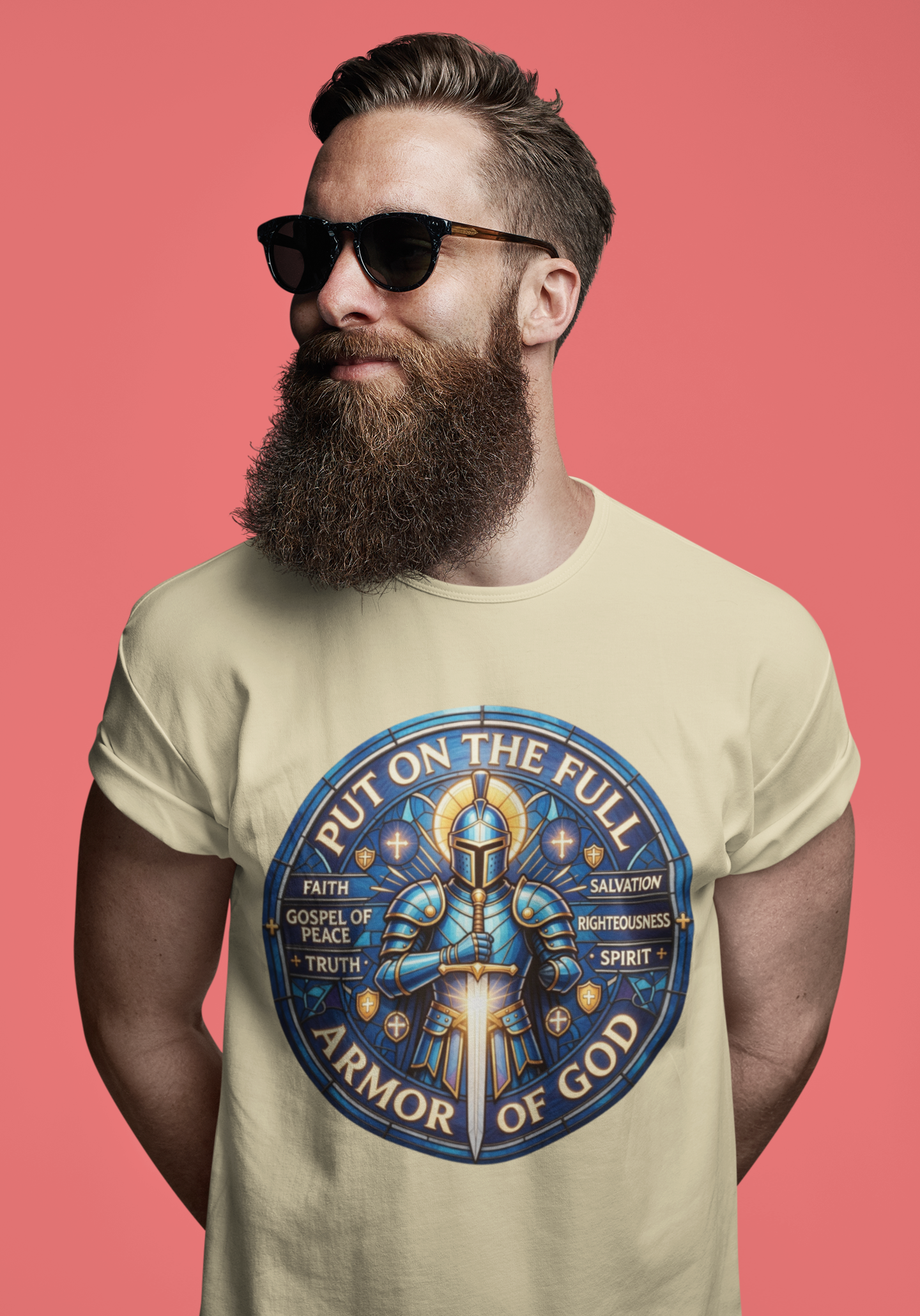 Put on the Full Armor of God - D2 - Unisex Supima T-Shirt