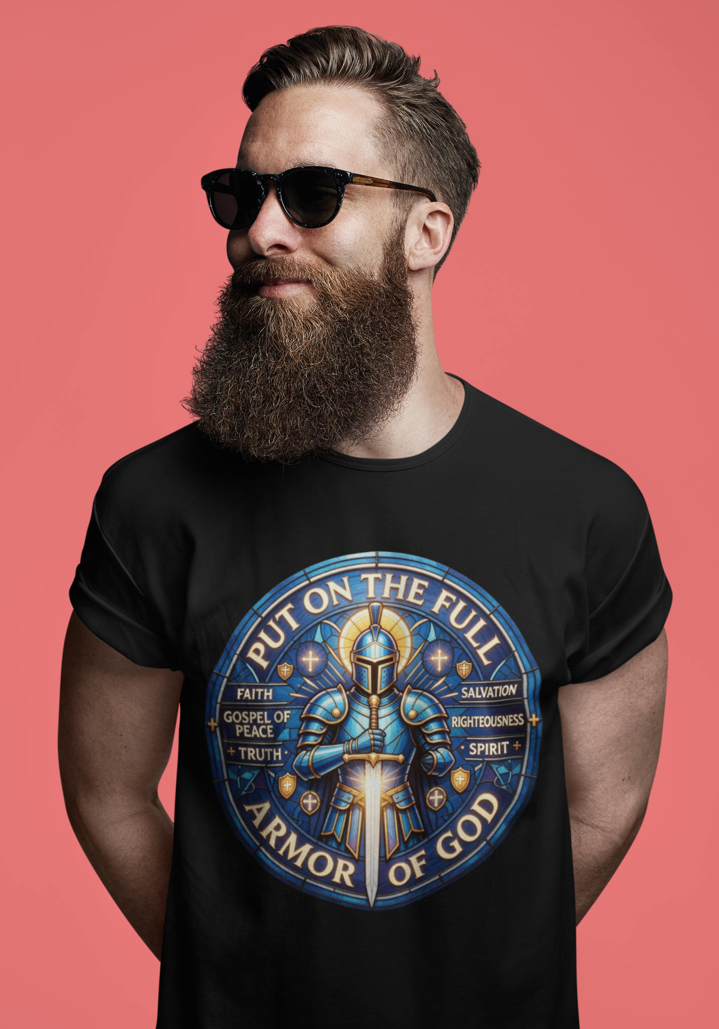 Put on the Full Armor of God - D2 - Unisex Supima T-Shirt