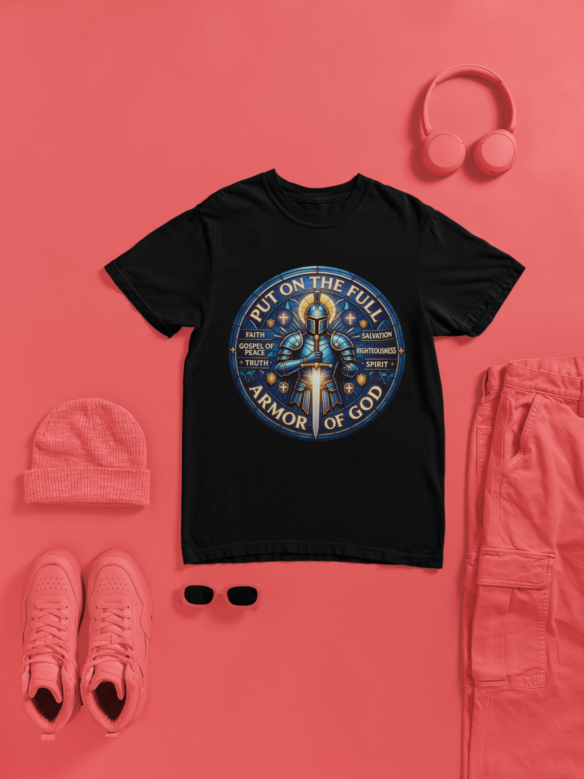 Put on the Full Armor of God - D2 - Unisex Supima T-Shirt