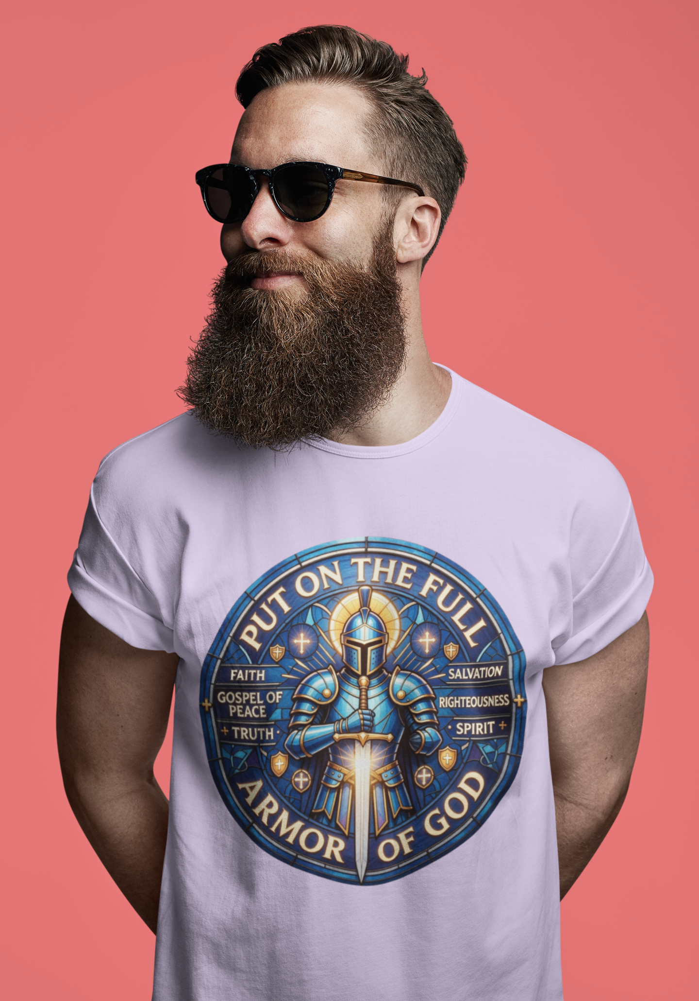 Put on the Full Armor of God - D2 - Unisex Supima T-Shirt