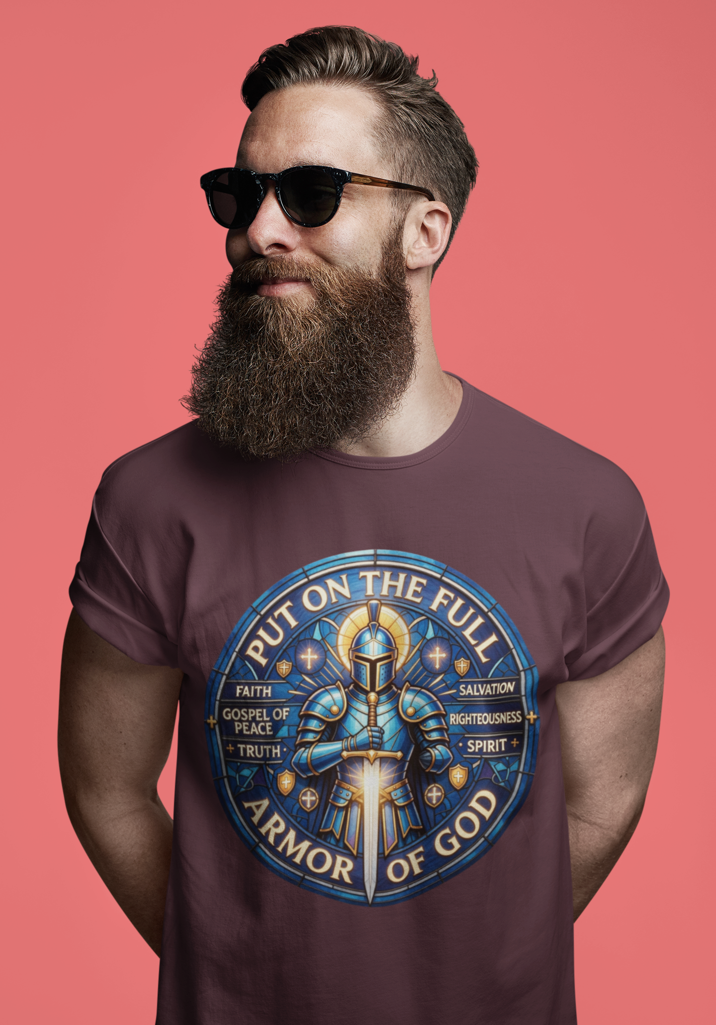 Put on the Full Armor of God - D2 - Unisex Supima T-Shirt
