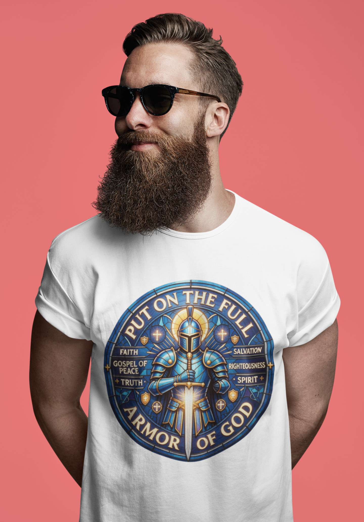 Put on the Full Armor of God - D2 - Unisex Supima T-Shirt