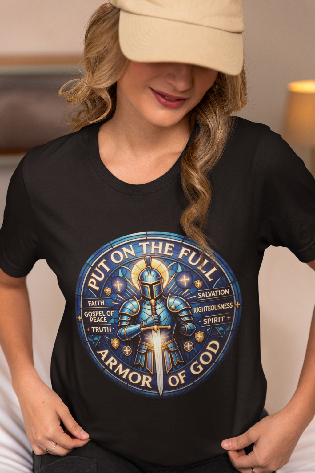 Put on the Full Armor of God - D2 - Unisex Supima T-Shirt