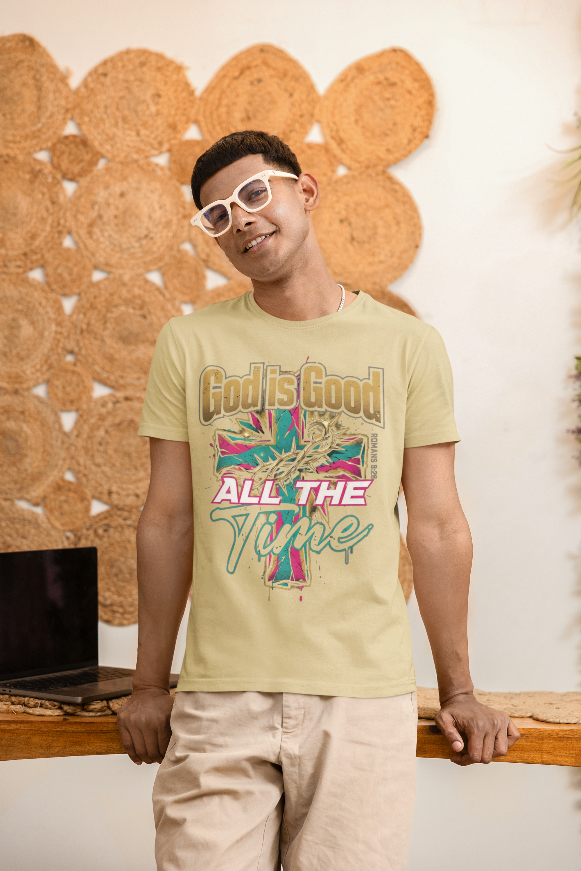 God is Good All the Time - D1- Unisex Supima T-Shirt