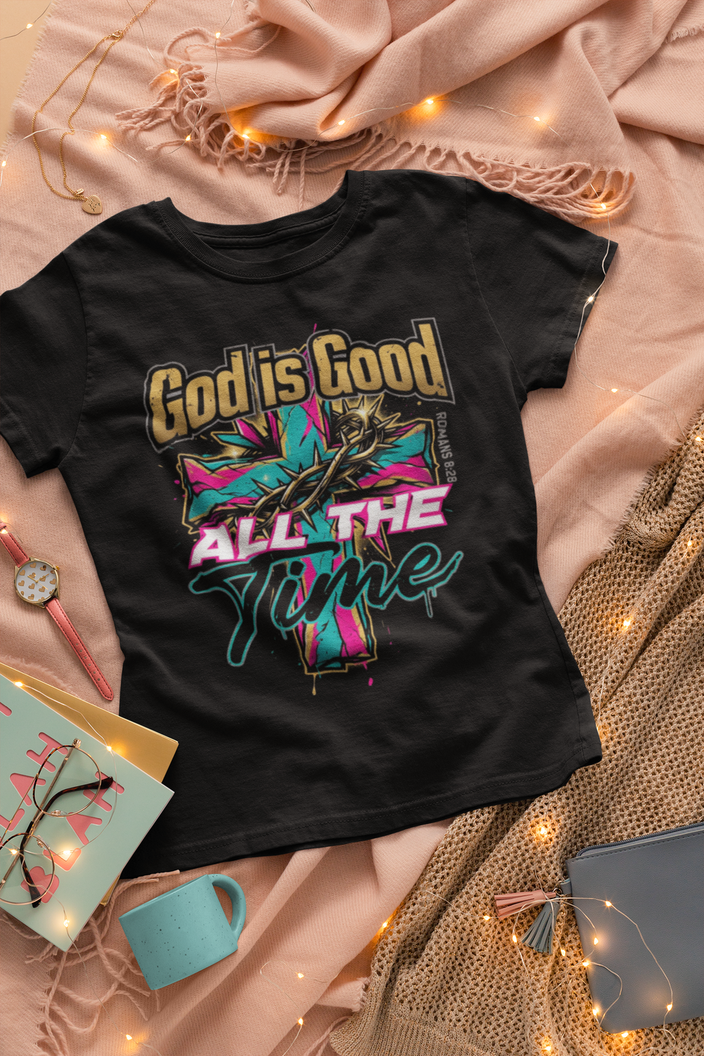 God is Good All the Time - D1- Unisex Supima T-Shirt