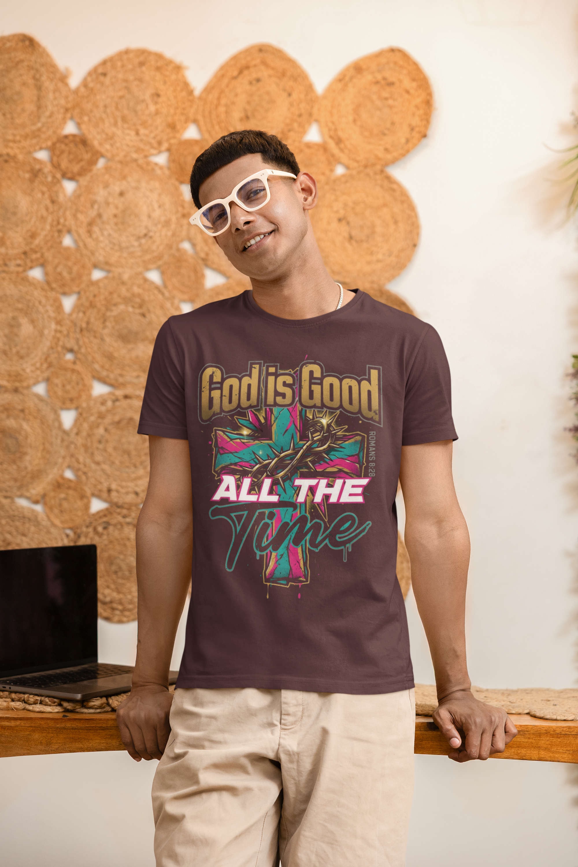 God is Good All the Time - D1- Unisex Supima T-Shirt