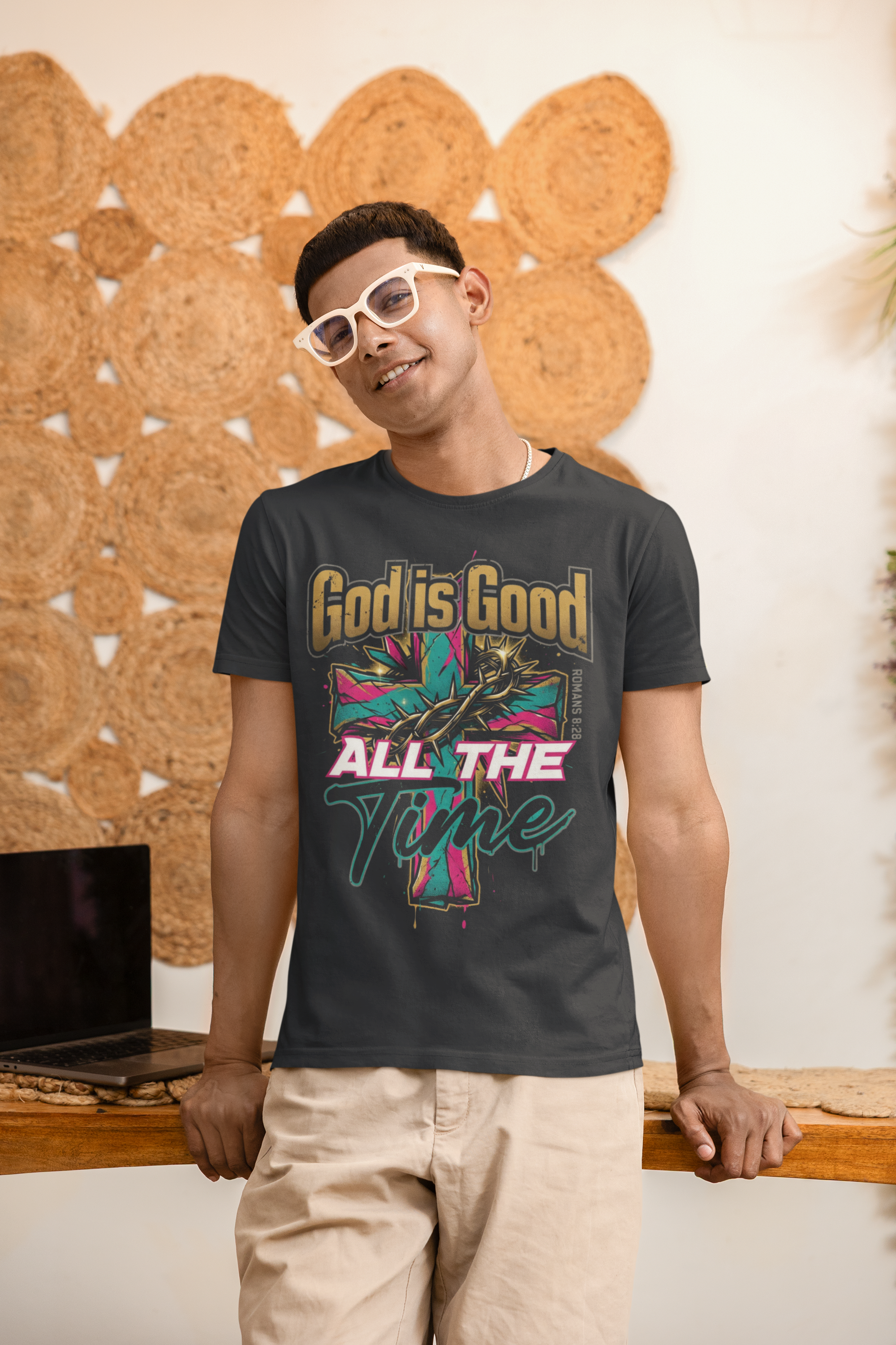 God is Good All the Time - D1- Unisex Supima T-Shirt