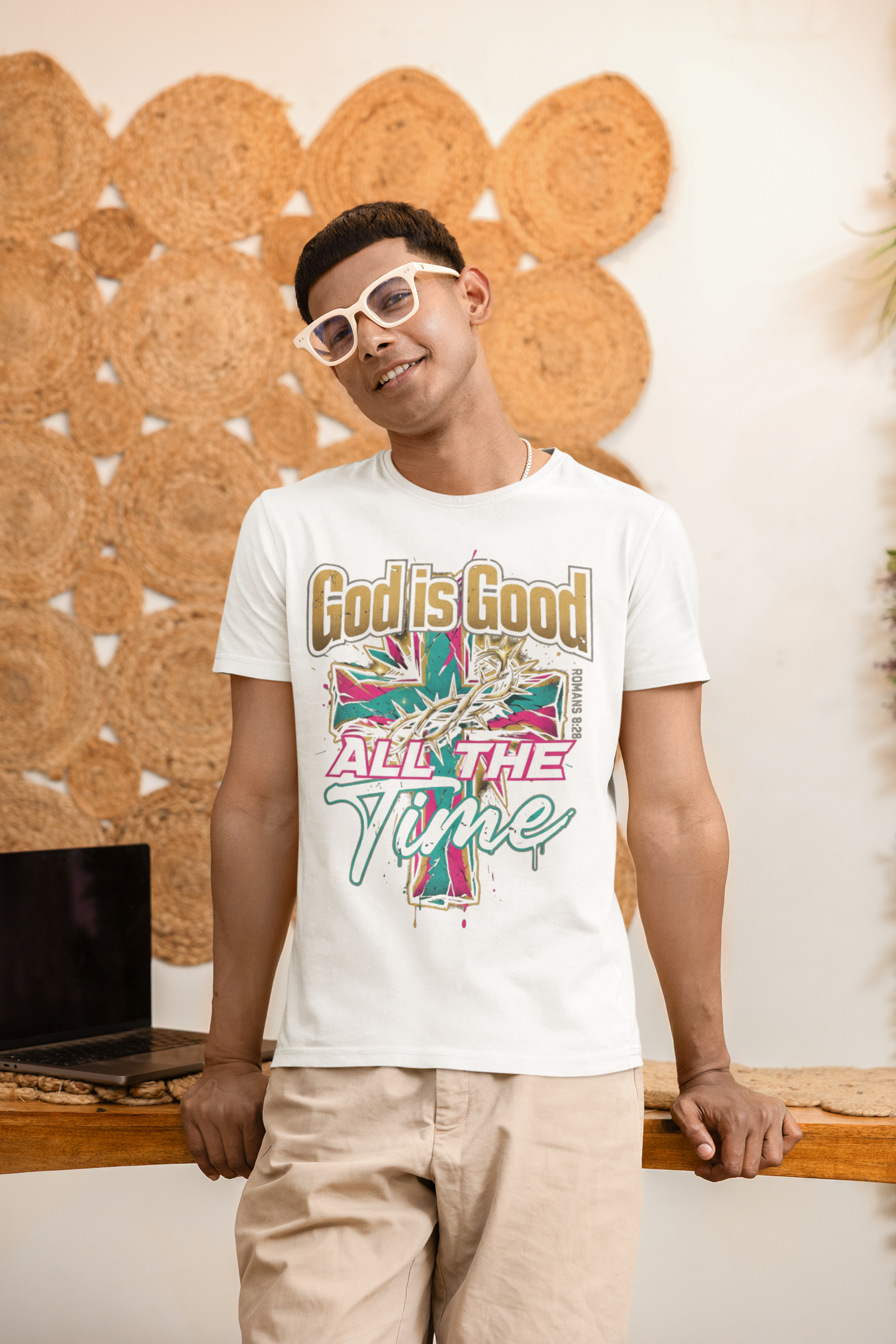 God is Good All the Time - D1- Unisex Supima T-Shirt