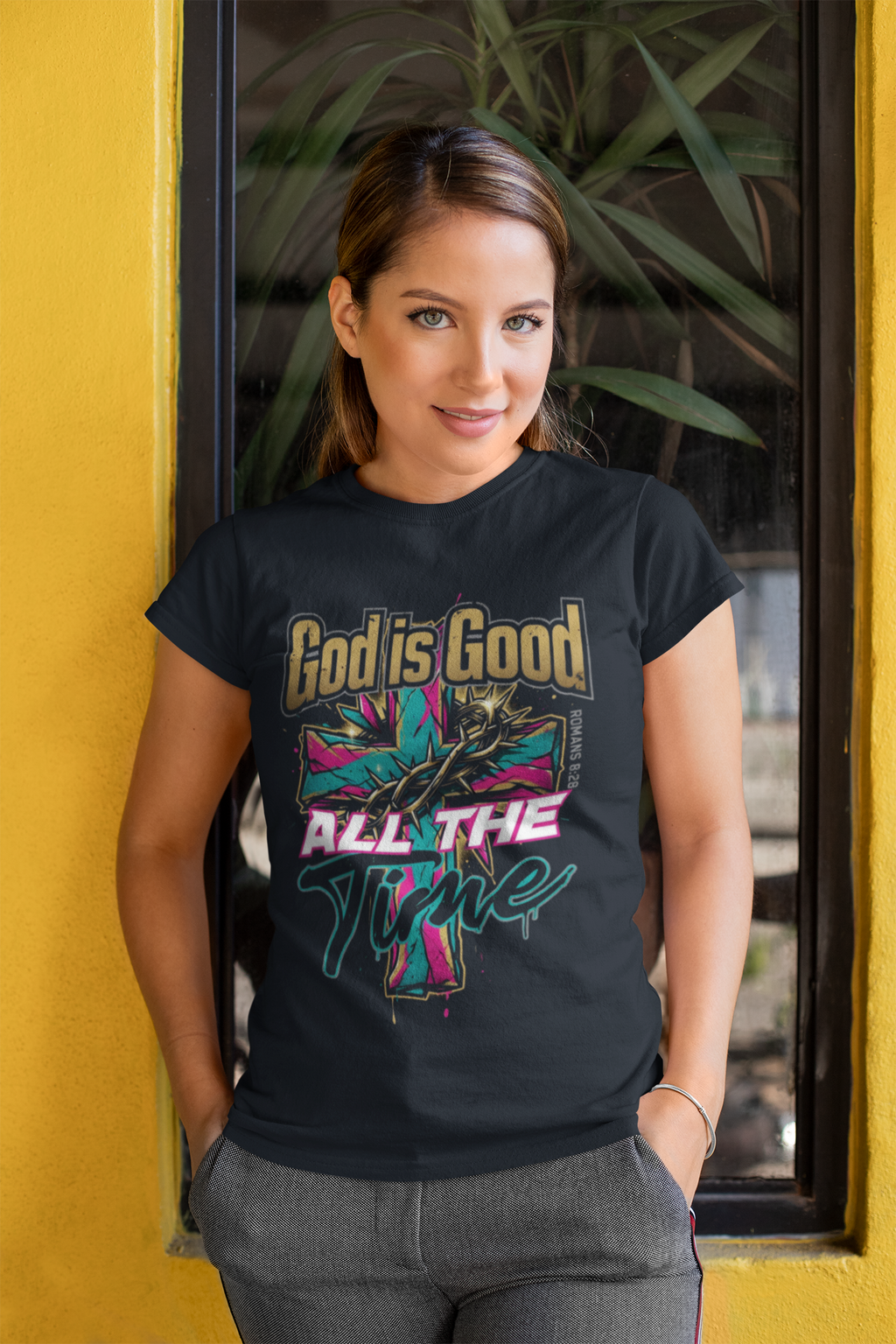 God is Good All the Time - D1- Unisex Supima T-Shirt