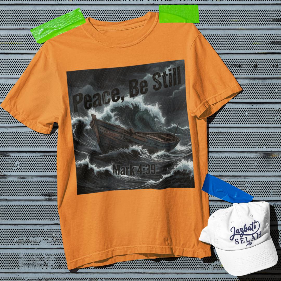 Peace Be Still - D3 - Unisex Oversized Classic T-Shirt
