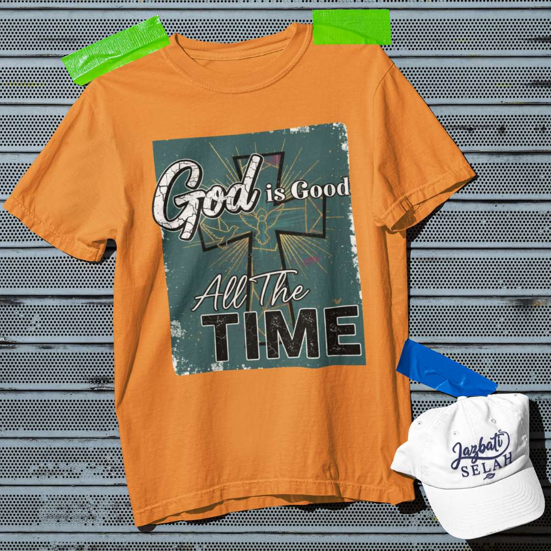 God is Good All the Time - D2 - Unisex Oversized Classic T-Shirt