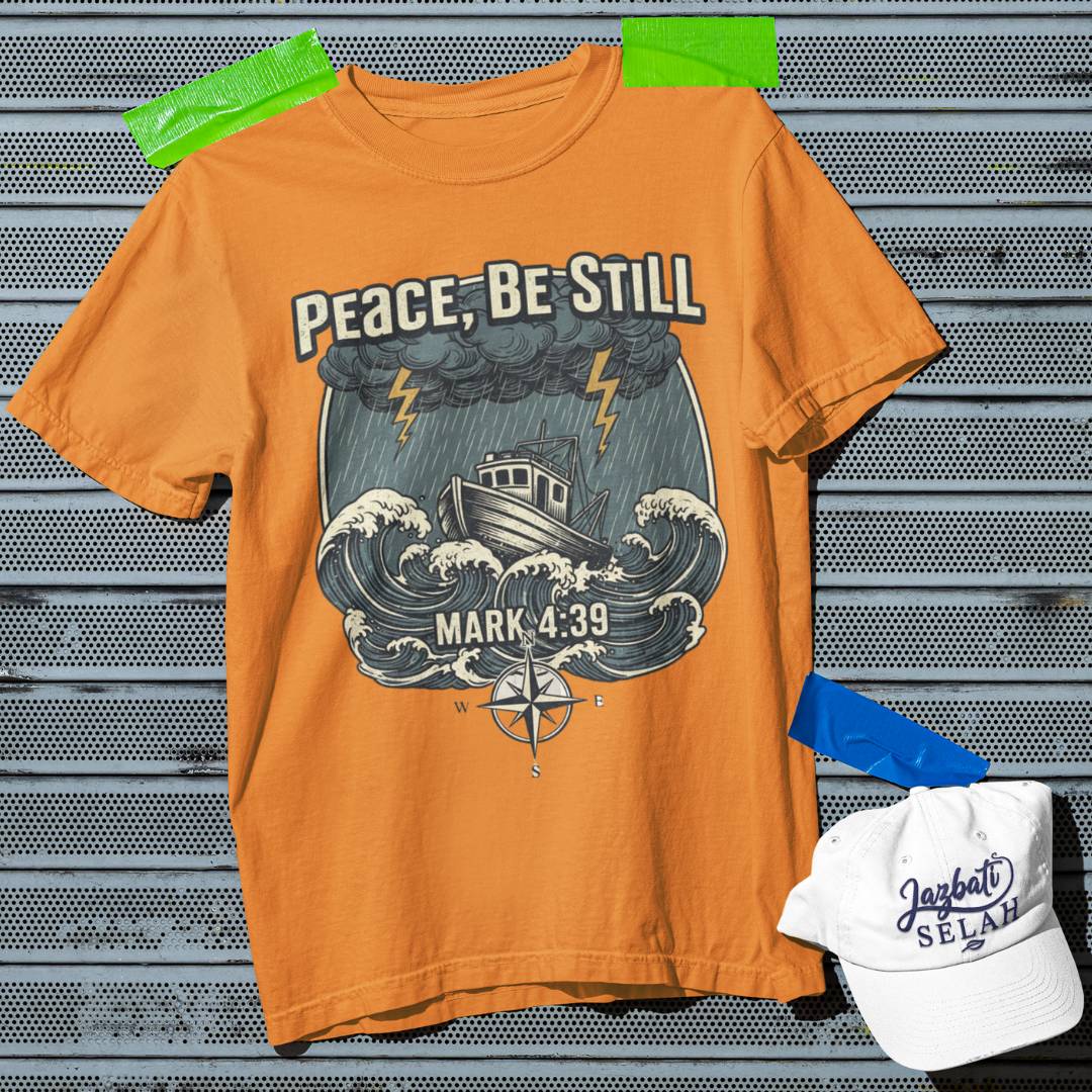 Peace Be Still - D2 - Unisex Oversized Classic T-Shirt