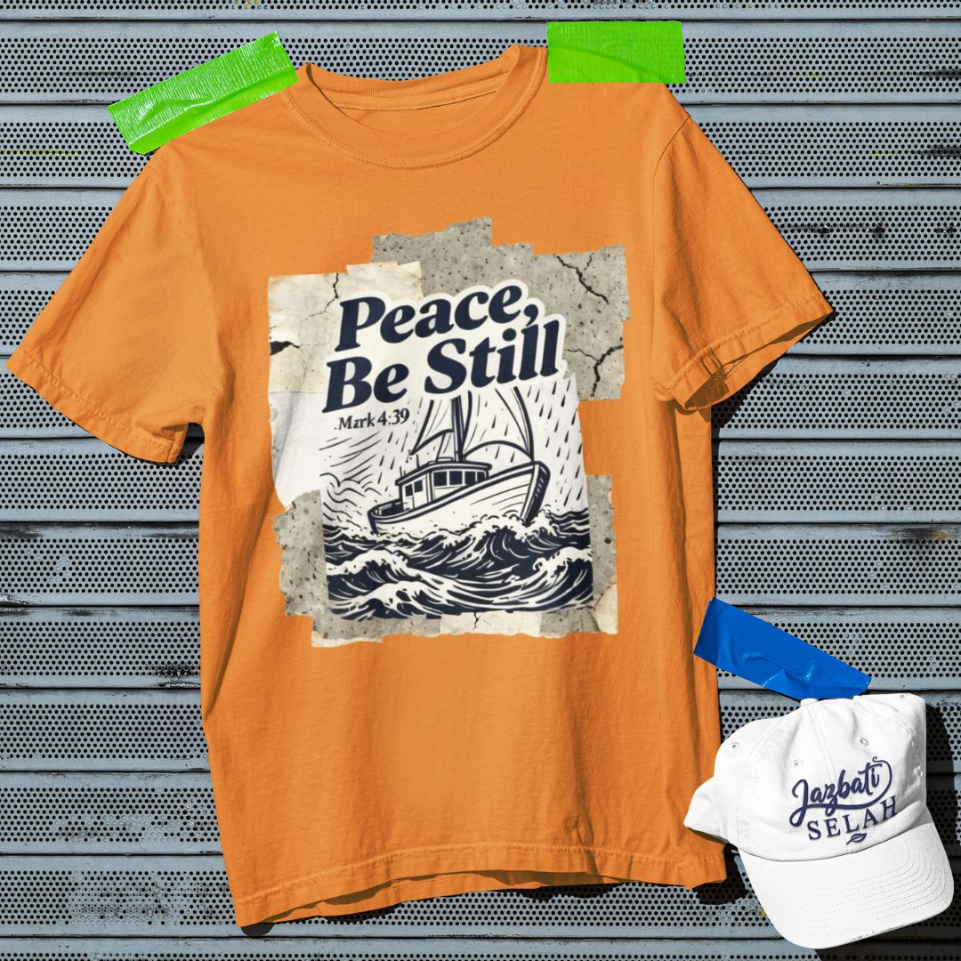 Peace Be Still - D1 - Unisex Oversized Classic T-Shirt