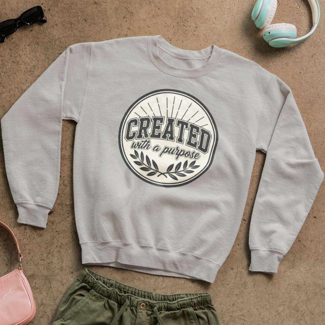 Created With a Purpose - Unisex Sweatshirt