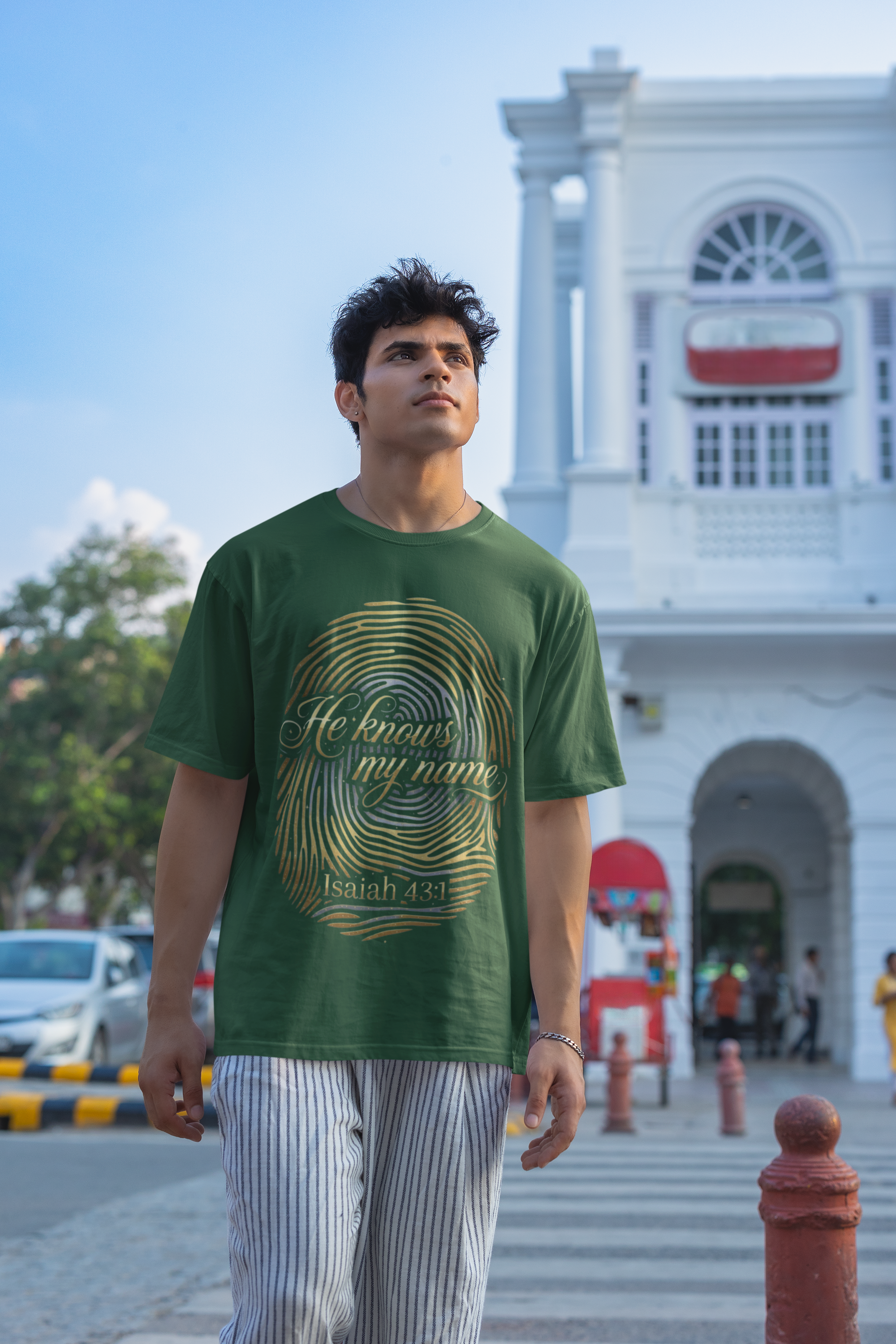 He Knows My Name - Unisex Oversized Classic T-Shirt