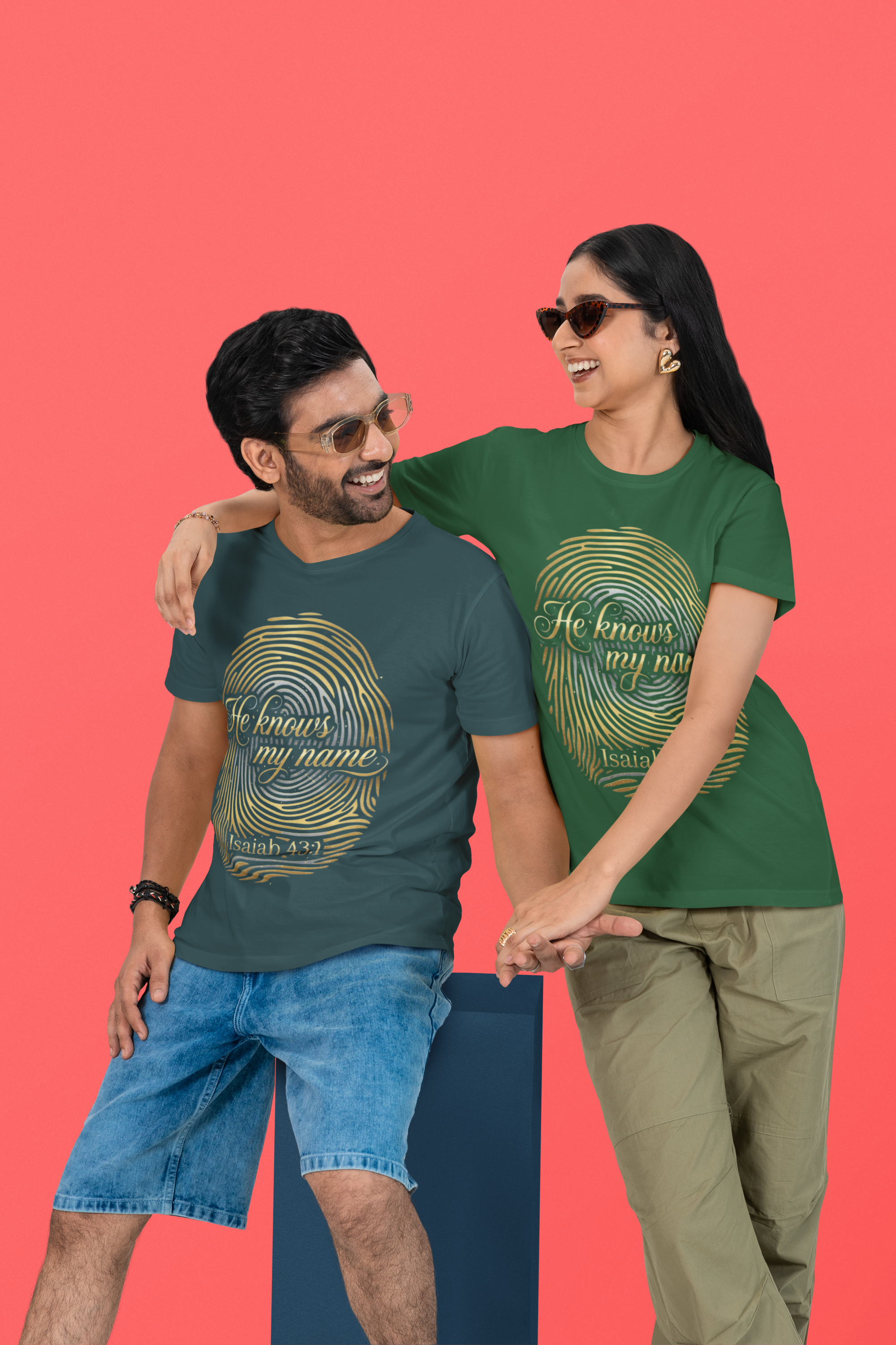 He Knows My Name - Unisex Oversized Classic T-Shirt