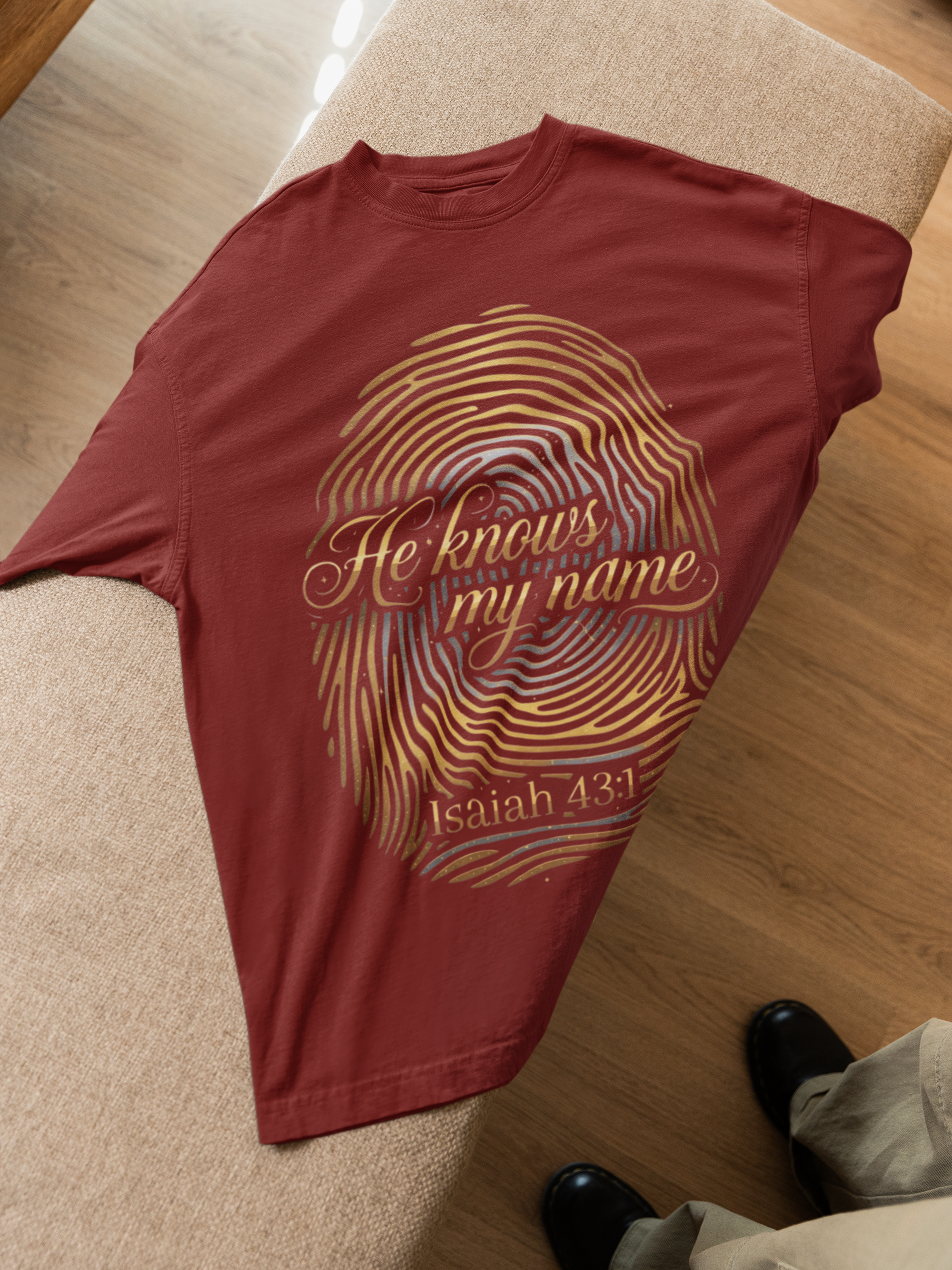 He Knows My Name - Unisex Oversized Classic T-Shirt