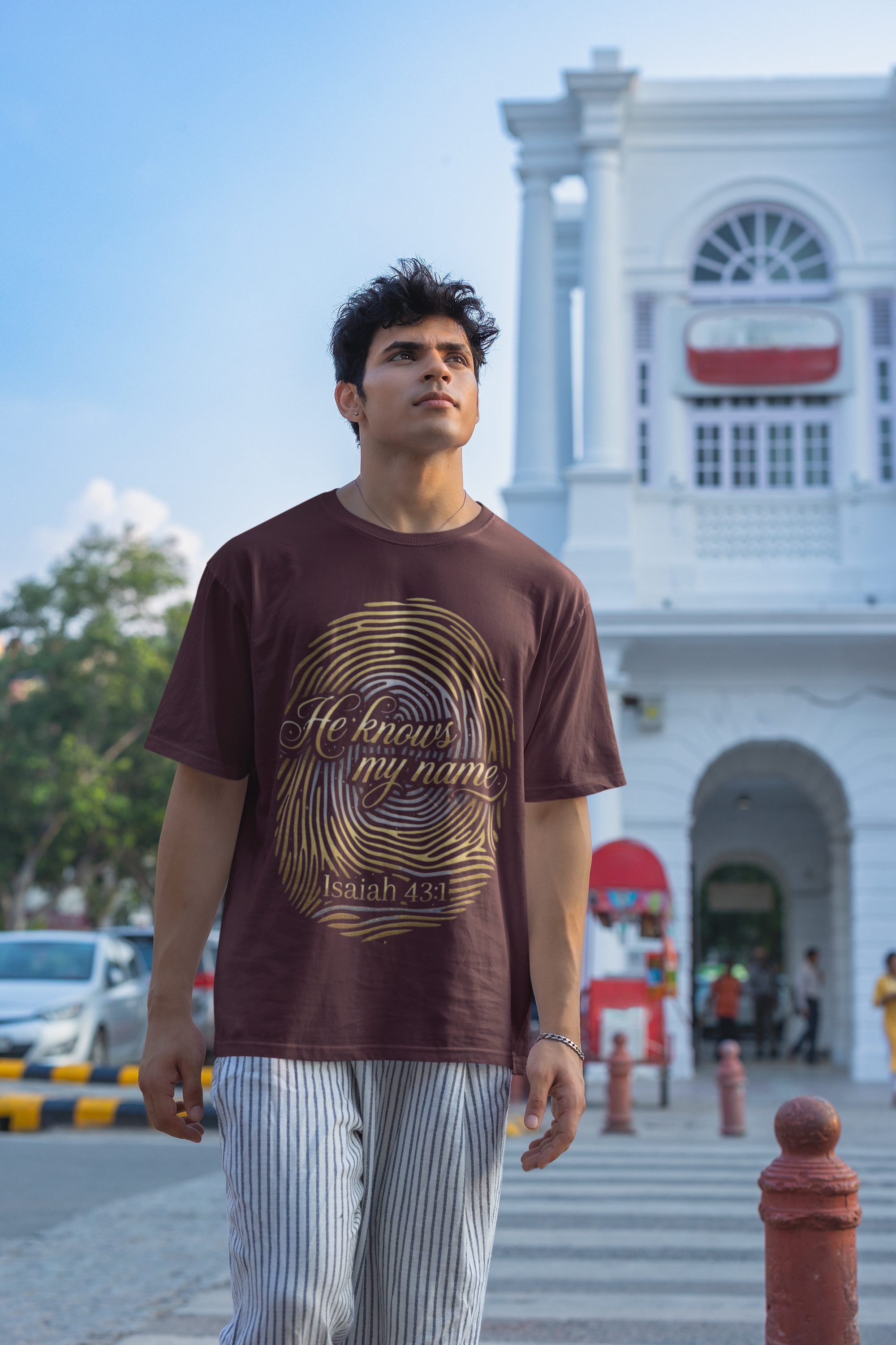 He Knows My Name - Unisex Oversized Classic T-Shirt