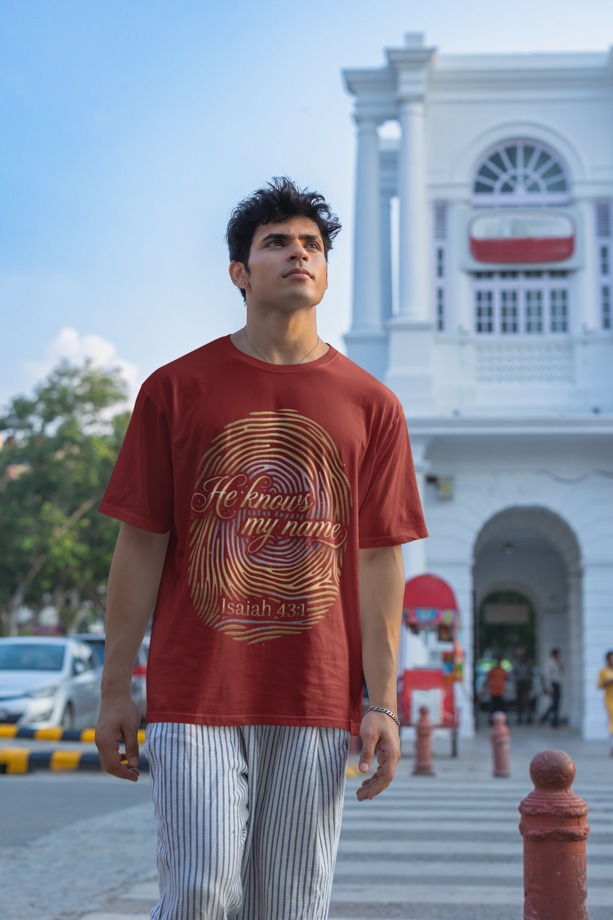 He Knows My Name - Unisex Oversized Classic T-Shirt