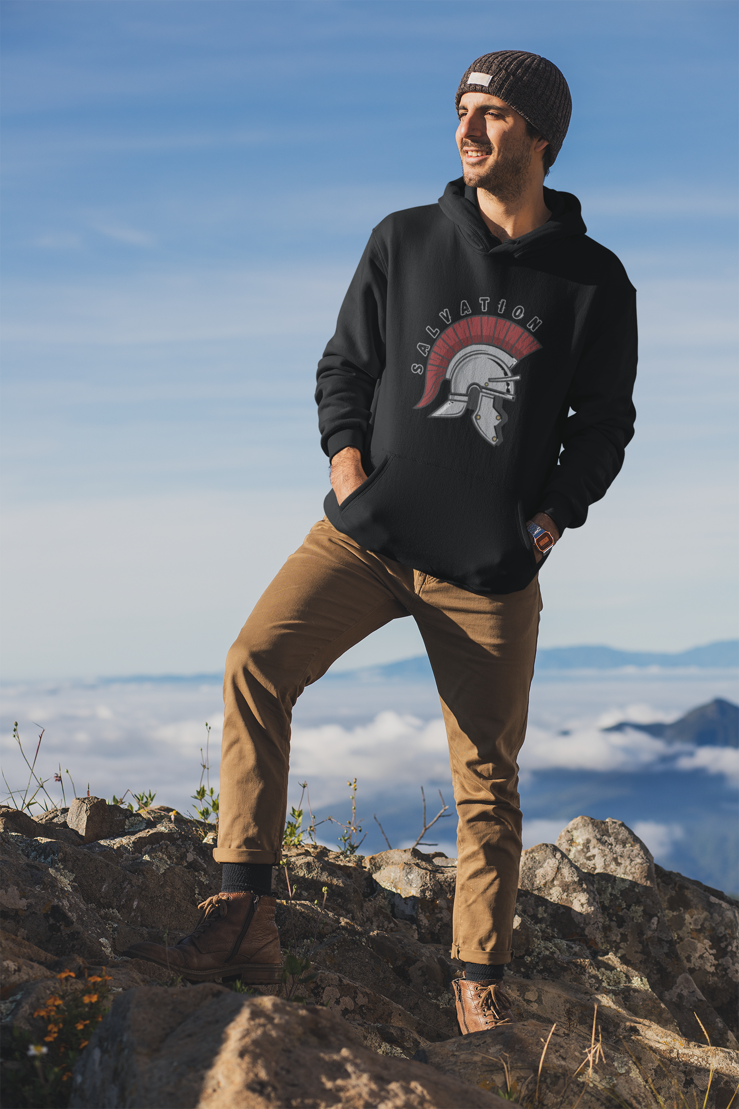 Helmet of Salvation - Unisex Hoodie