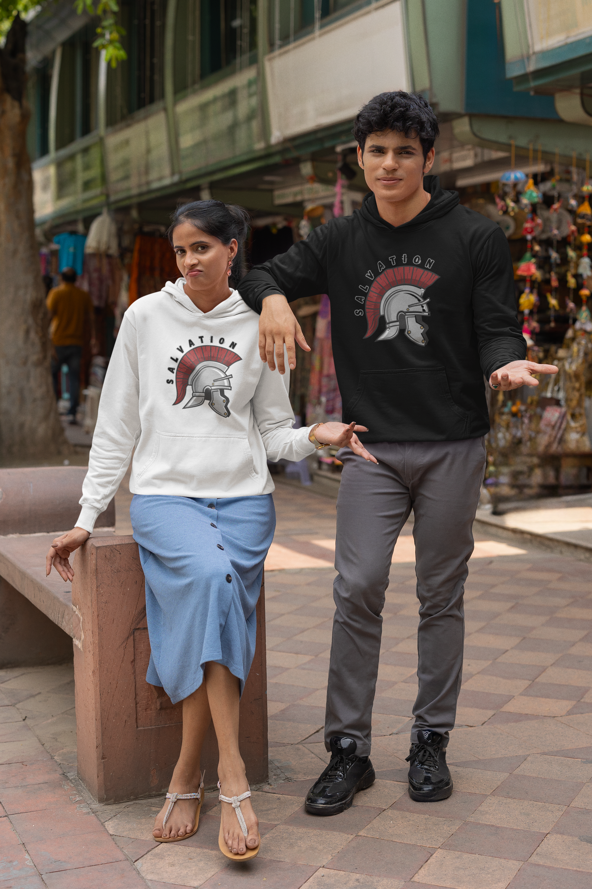 Helmet of Salvation - Unisex Hoodie