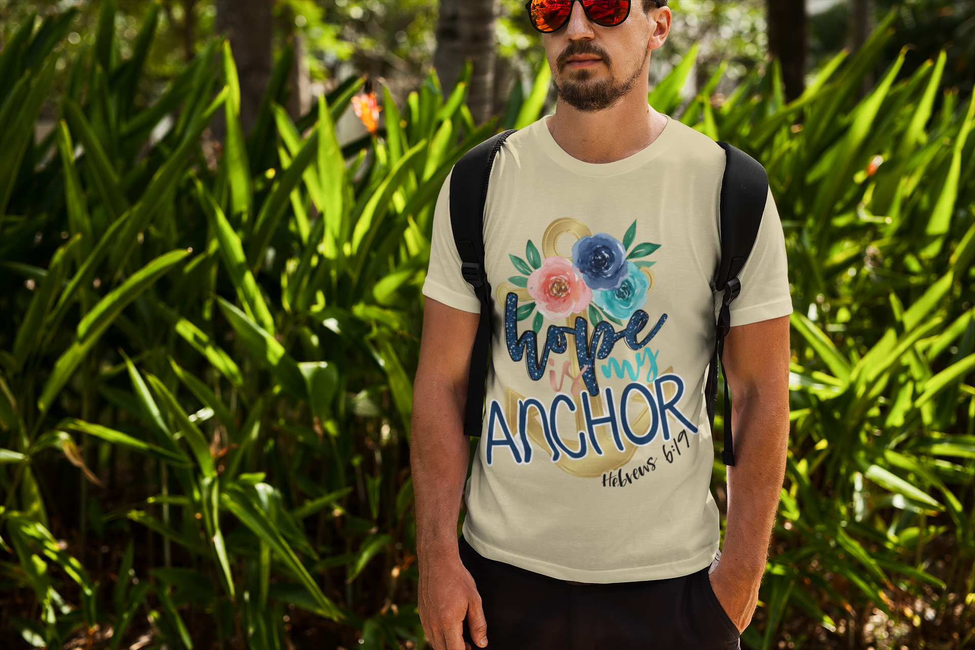 Hope is My Anchor - Unisex Supima T-Shirt