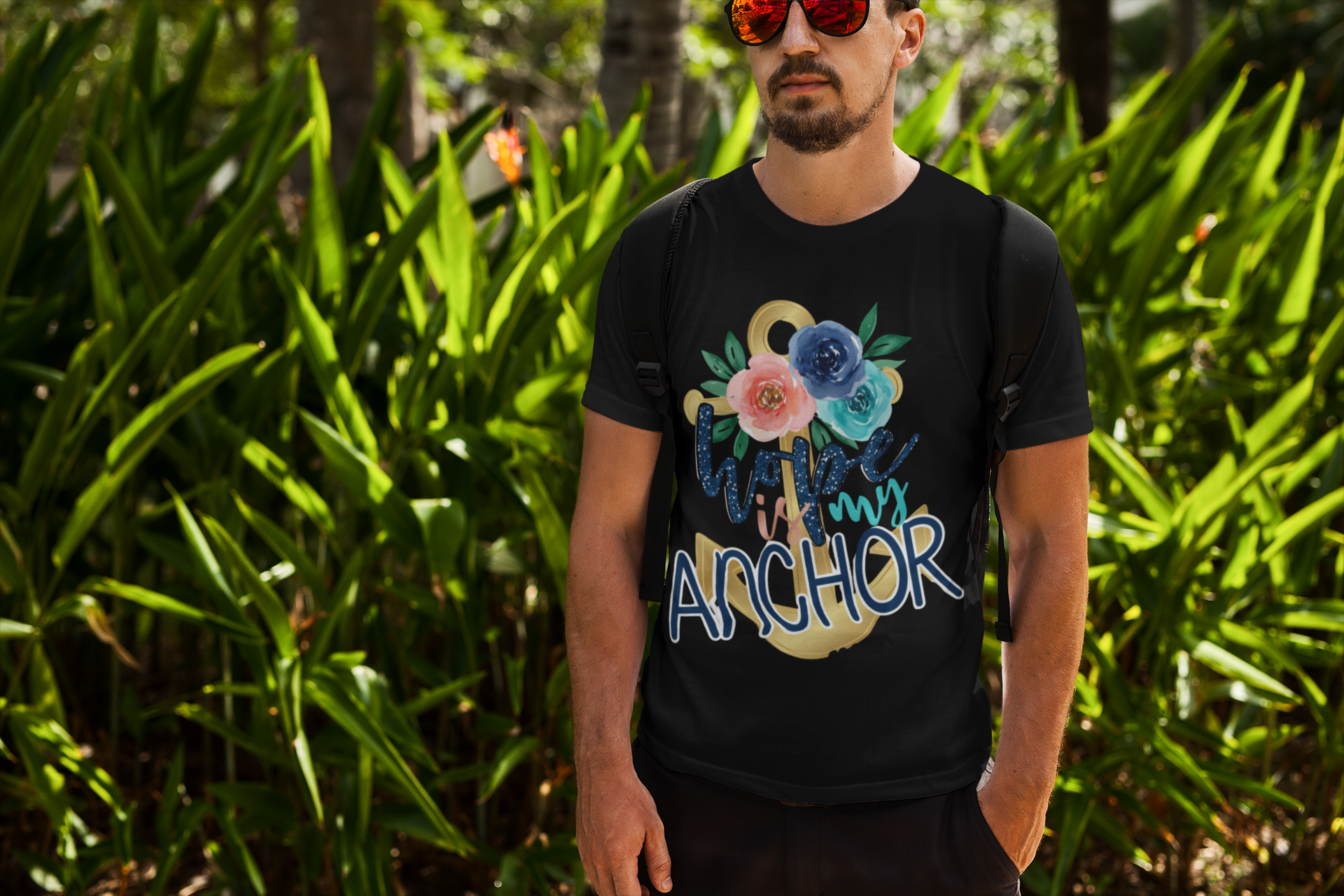 Hope is My Anchor - Unisex Supima T-Shirt